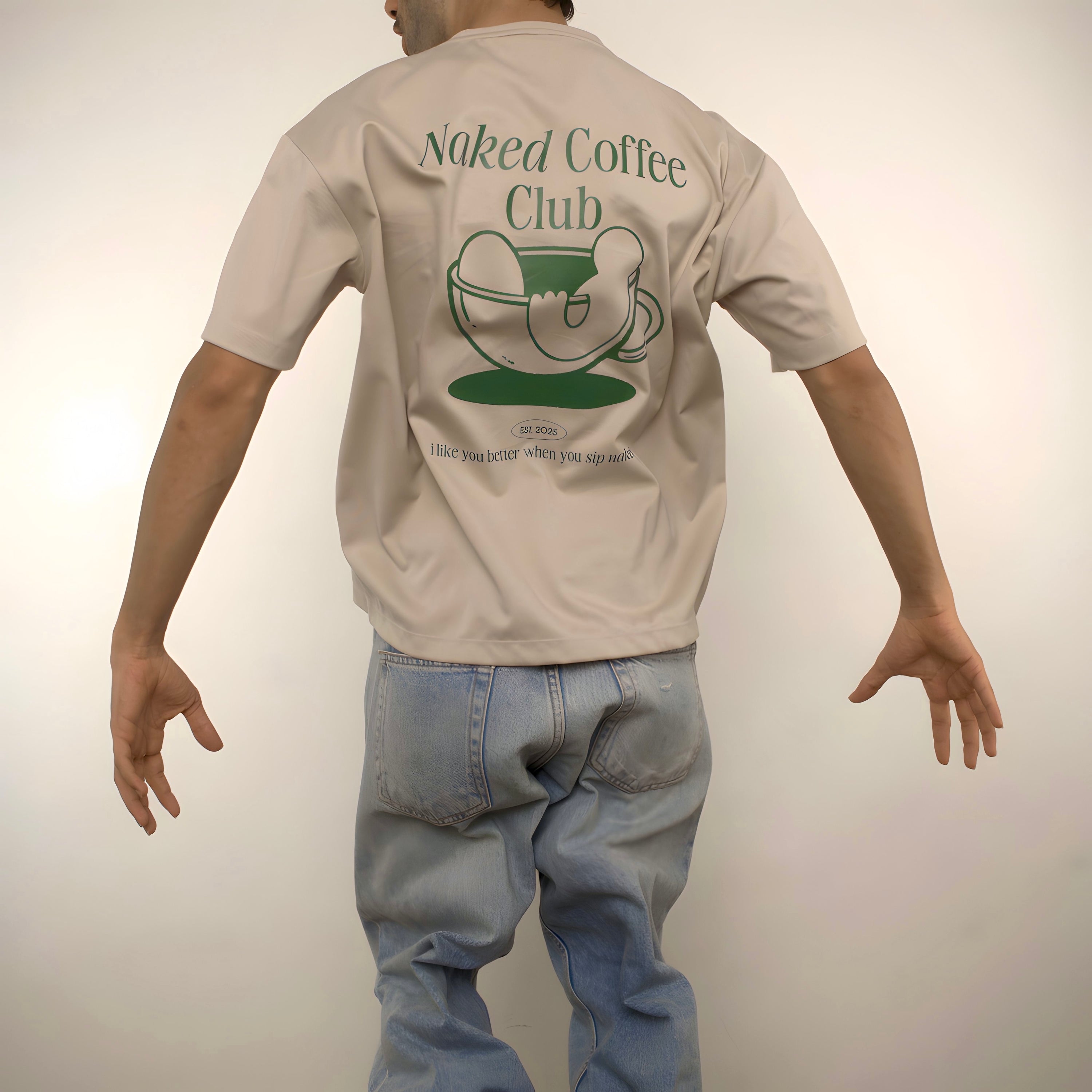 Naked Coffee Club Tee