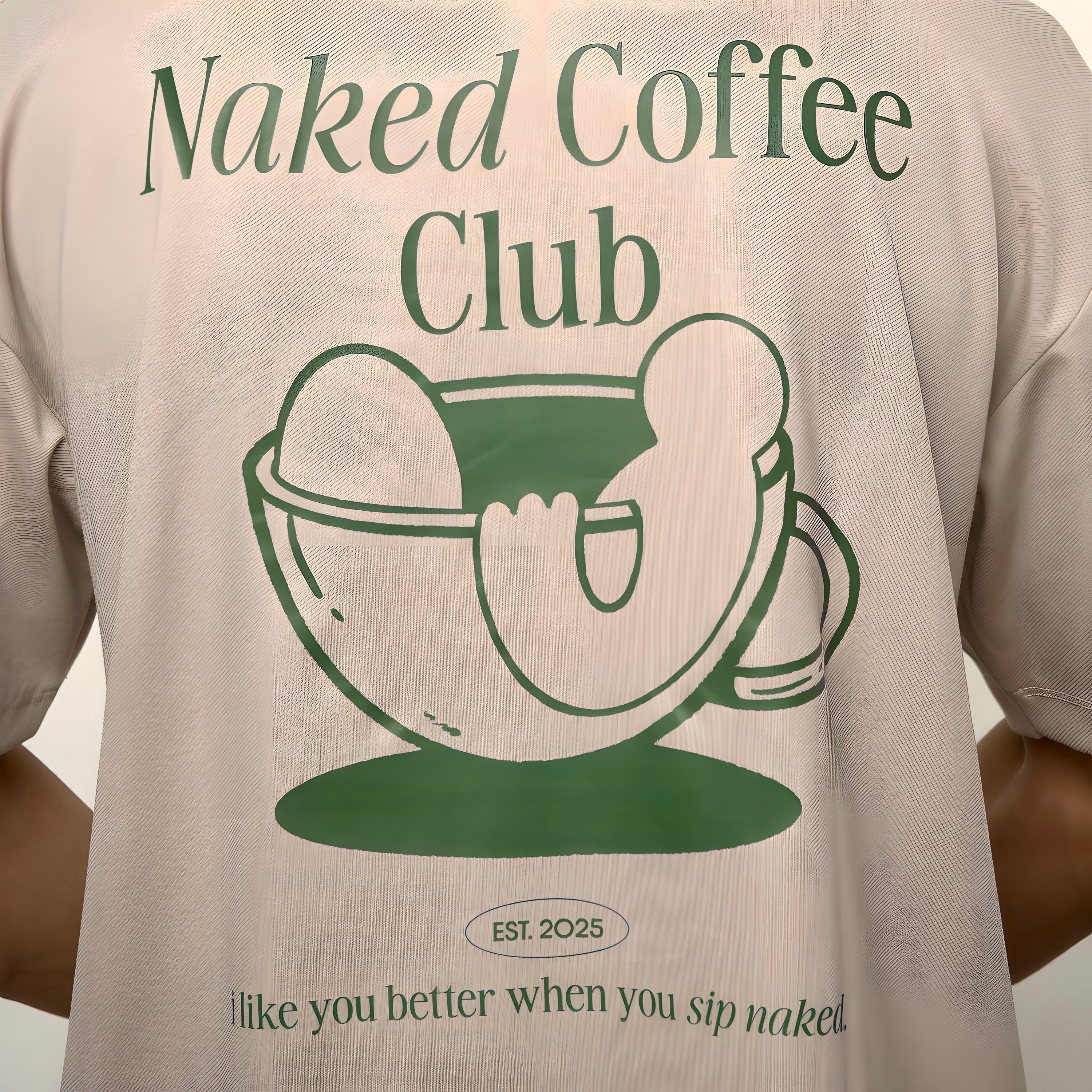 Naked Coffee Club Tee