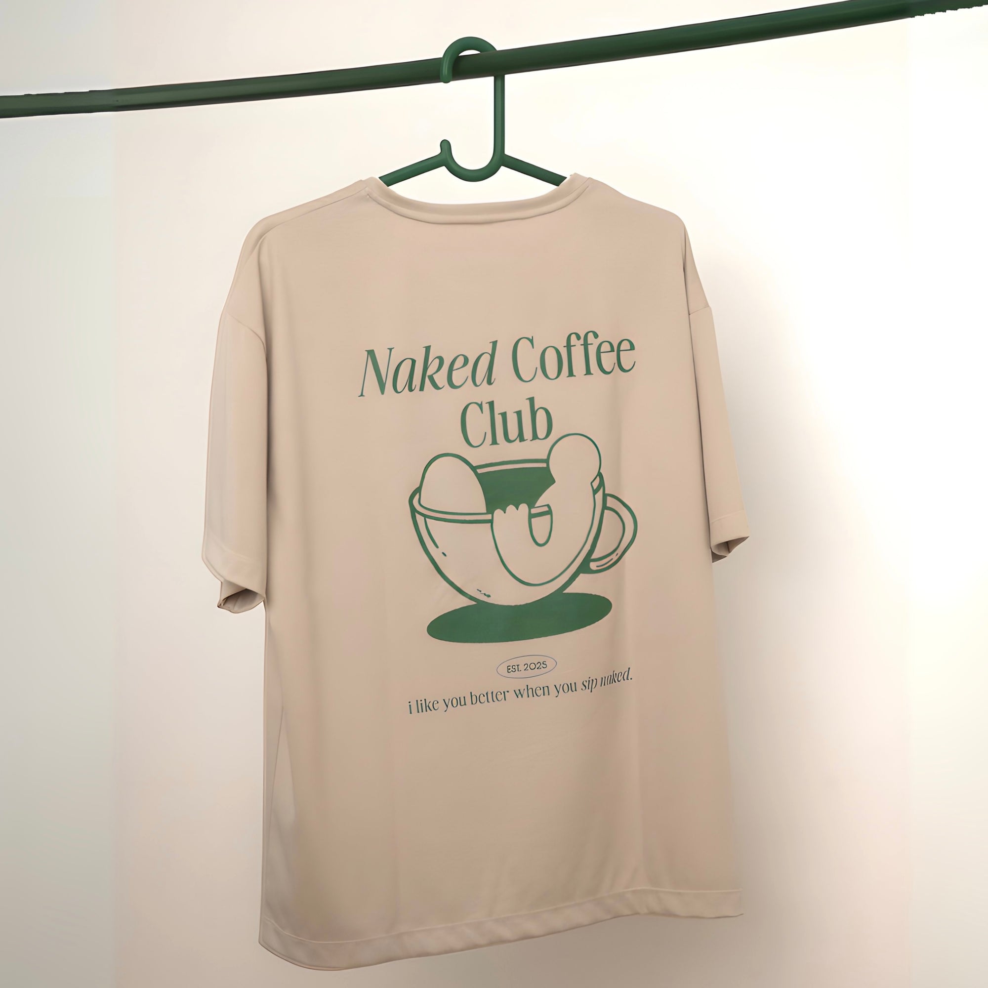 Naked Coffee Club Tee