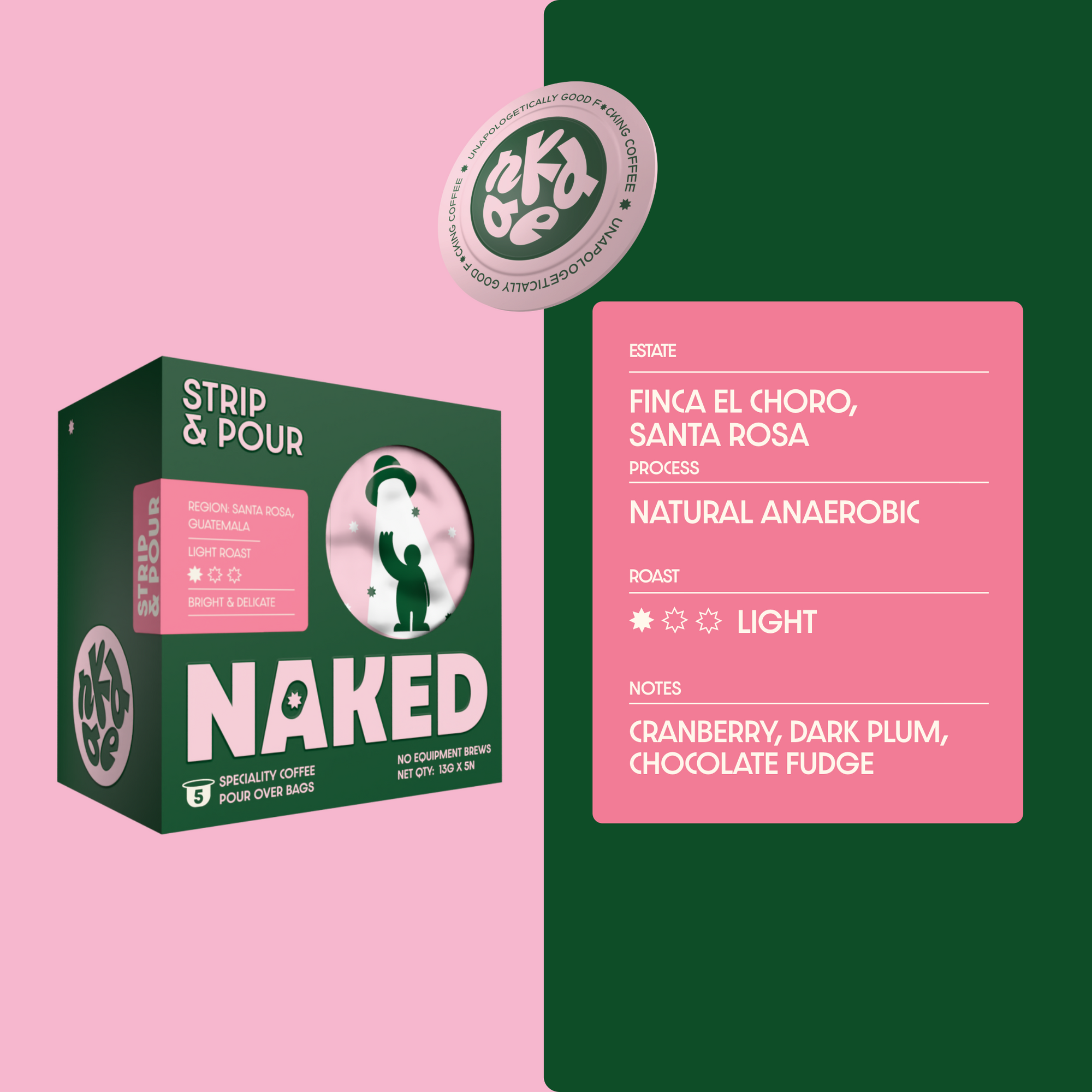 Guatemala - Anaerobic Naturals - STRIP & POUR