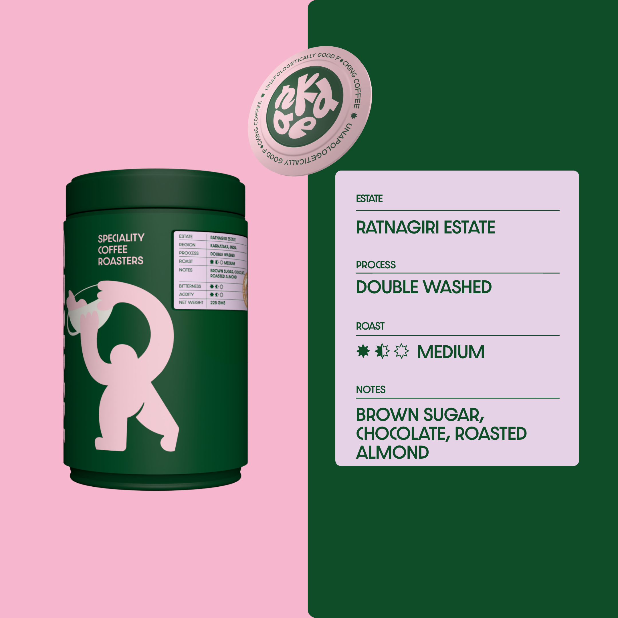 Ratnagiri Estate - Mosto Double Washed